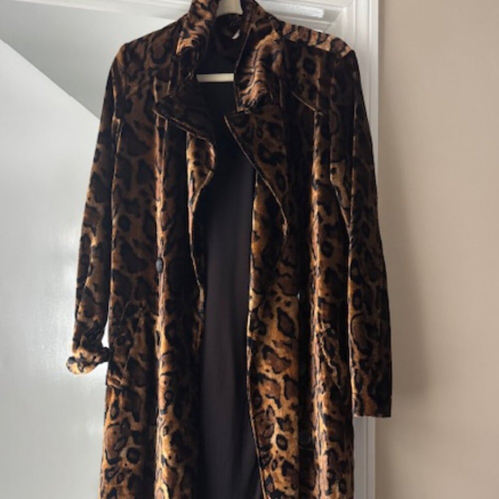 Free People Leopard jacket